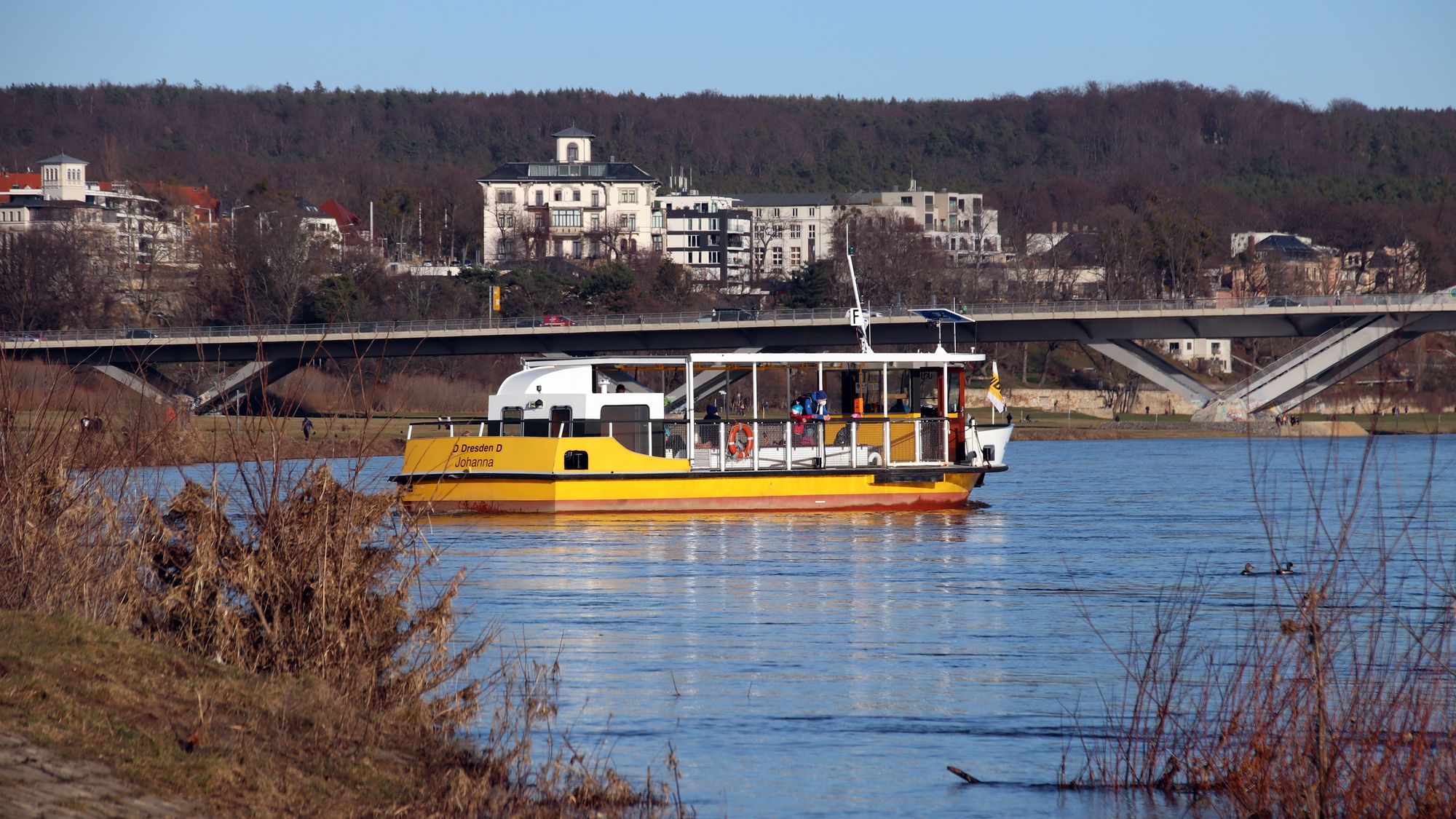 Fähre Johanna und auch die Busse des EV11 fahren wieder planmäßig. Foto: Archiv Anton Launer