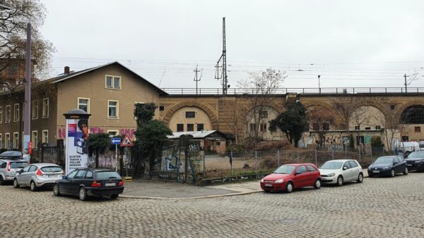 Auf dem alten Bahngelände am Bischofsplatz soll ein Biergarten entstehen.