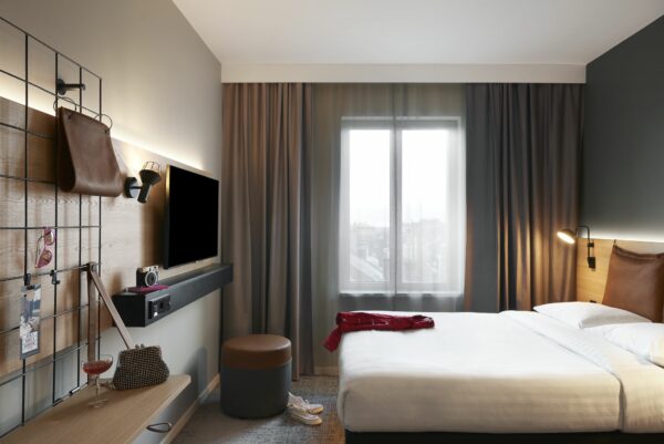 Standard-Zimmer im Moxy-Hotel - Foto: Marriot-Gruppe