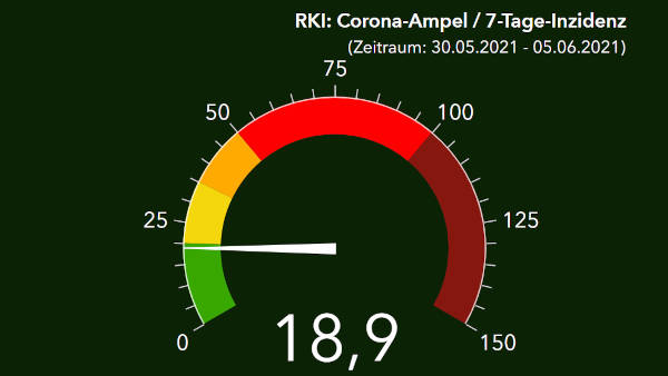 Corona-Fälle in Dresden