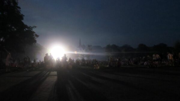 Endzeitstimmung auf dem Alaunplatz