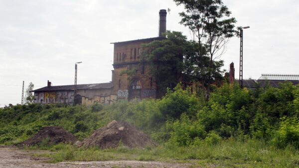 Das Gelände des Alten Leipziger Bahnhofs mit Lokschuppen. Foto: Philine