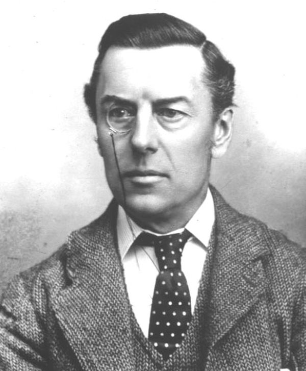 Berühmter Monokelträger - Joseph Chamberlain