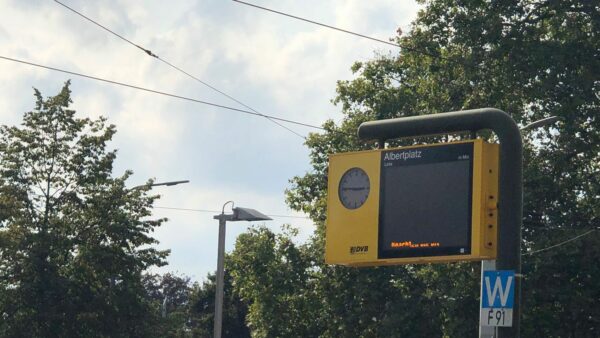 Stromausfall in Dresden - die Straßenbahnen fuhren rund eine halbe Stunde nicht