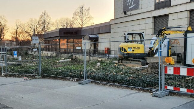 Der Weg zwischen Bellevue und Blockhaus ist gesperrt.
