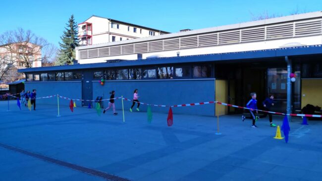 Spendenlauf an der Rosengarten-Schule