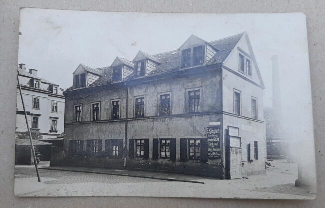 Scheunenhofstraße - Postkarte von 1913