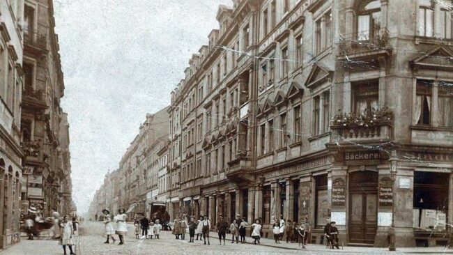 Hotel Stadt Rendsburg vor ca. 100 Jahren.