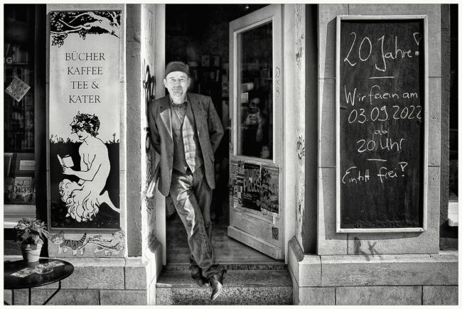 Buchhändler Jörg Stübing - Foto: Frank Bruch