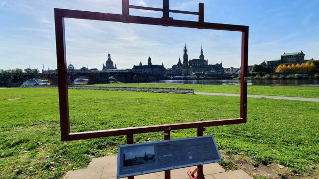 Canaletto-Blick am Elbufer