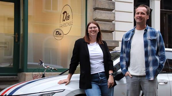 Nancy Tietze und Steffen Wendlin - DIe Fahrschule auf der Jordanstraße