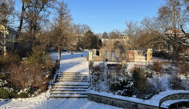 Der "blaue Spielplatz"