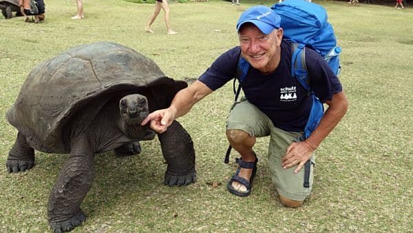 Frank Schulz auf den Seychellen - Foto: PR/schulz aktiv reisen