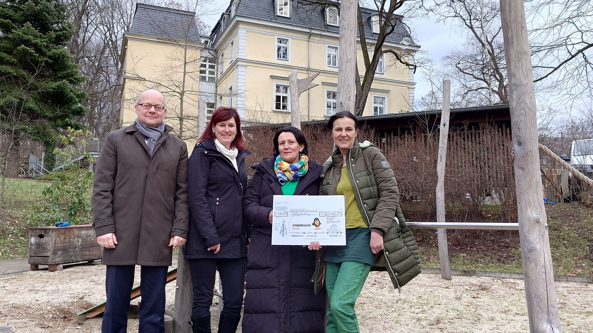 Christoph Möllers, Mandy Pretzsch, Barbara Oehlke Silke Dietrich (v.l.)