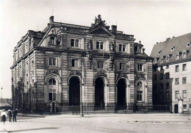 Neustädter Wache - zeitgenössische Postkarte