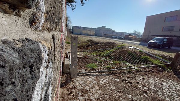 Brachfläche im Stadtrat Brache an der Marta-Fraenkel-Straße