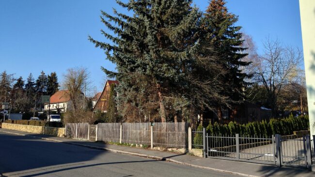 Das Grundstück an der Tornaer Straße.