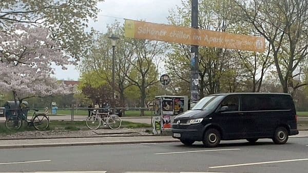 Der Slogen ist geblieben "Schöner chillen im A-Park"