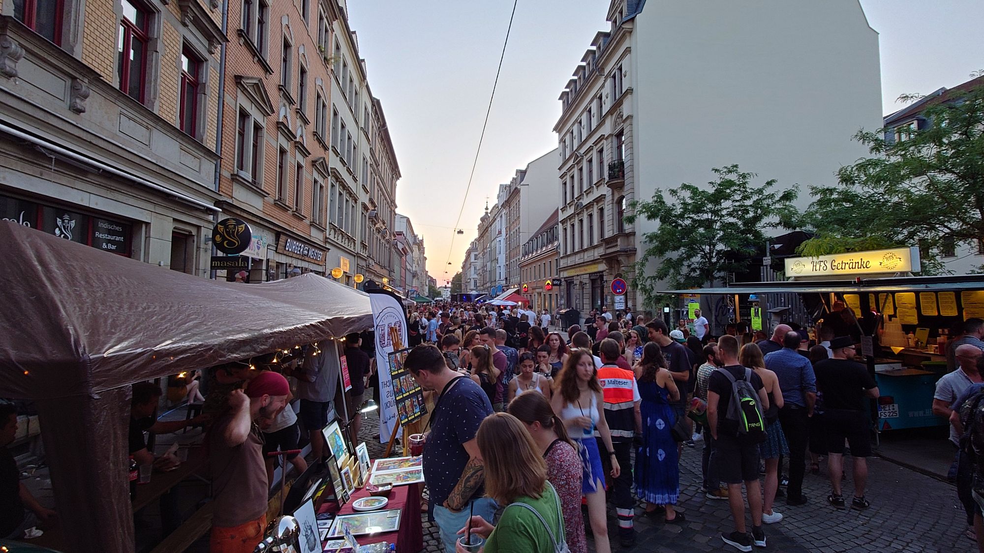 Gut besuchtes Louisenfest am Sonnabend. Foto: Archiv 2023