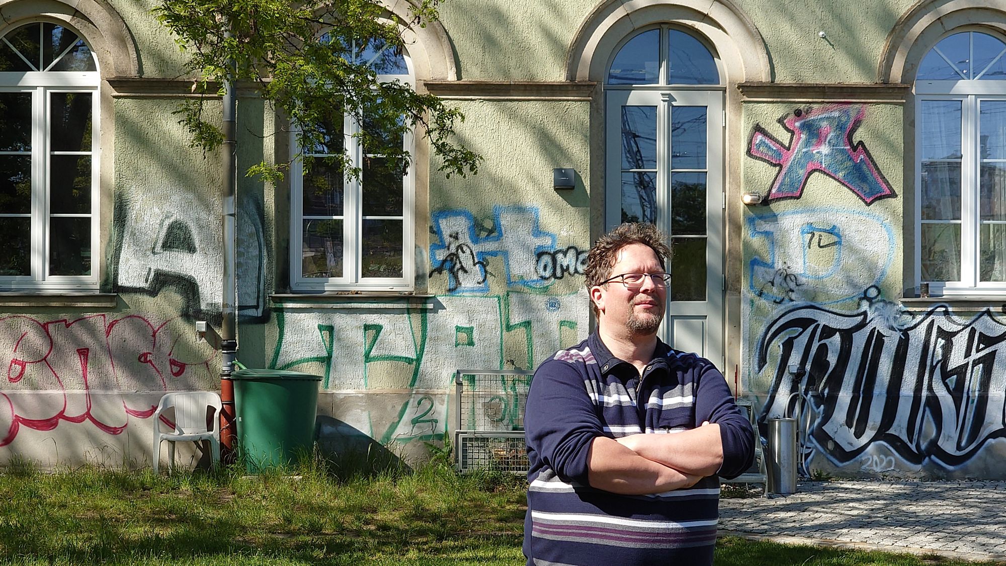 "Blaue Fabrik"-Direktor Holger Knaak.