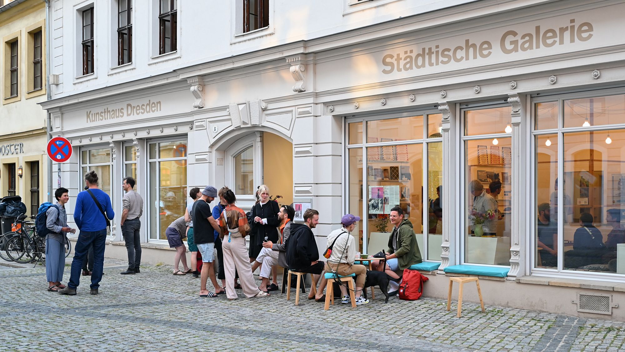 Ausstellungseröffnung "Voices/Stimmen" von Zorka Wollny im Kunsthaus Dresden, Foto: Anja Schneider