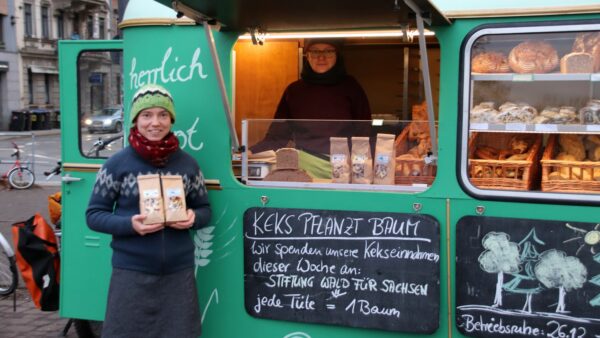 Verkauf Plätzchen, um Bäume zu pflanzen: Franka Suchantke