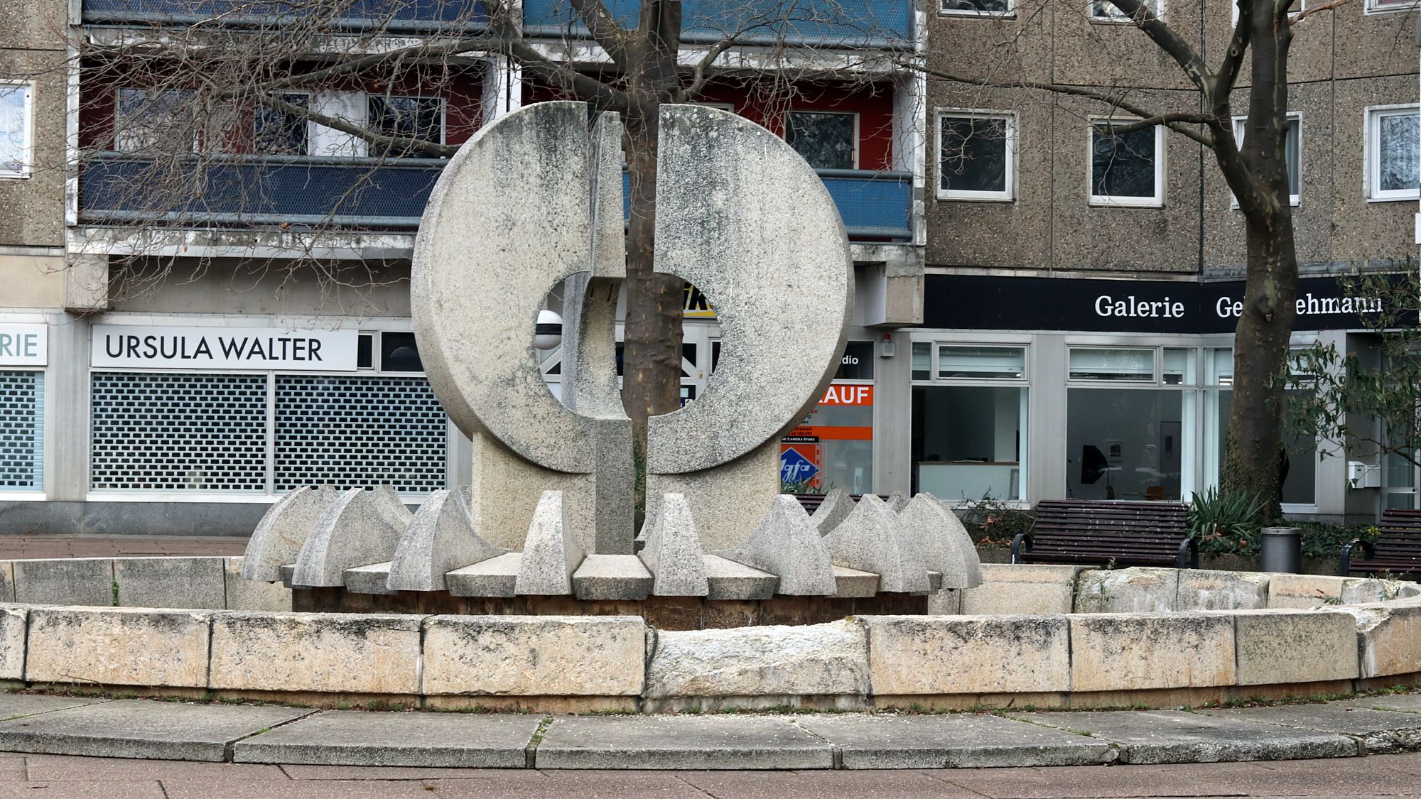 Der östliche Krachtbrunnen: Seit fast 22 Jahren ohne Wasser. Foto: Anton Launer