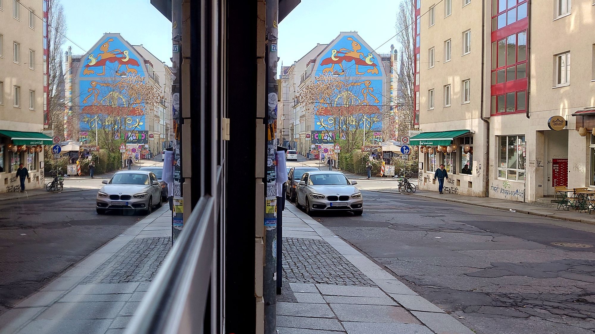 Die Louisenstraße. Foto: Anton Launer