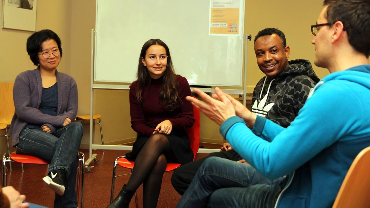 Dialog in Deutsch - Foto: Städtische Bibliotheken Dresde