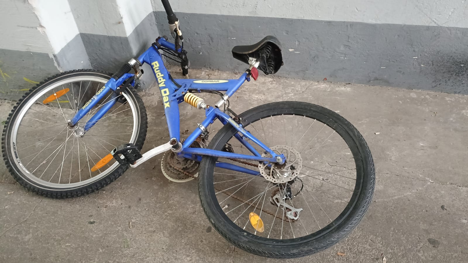 Gefundenes Fahrrad.