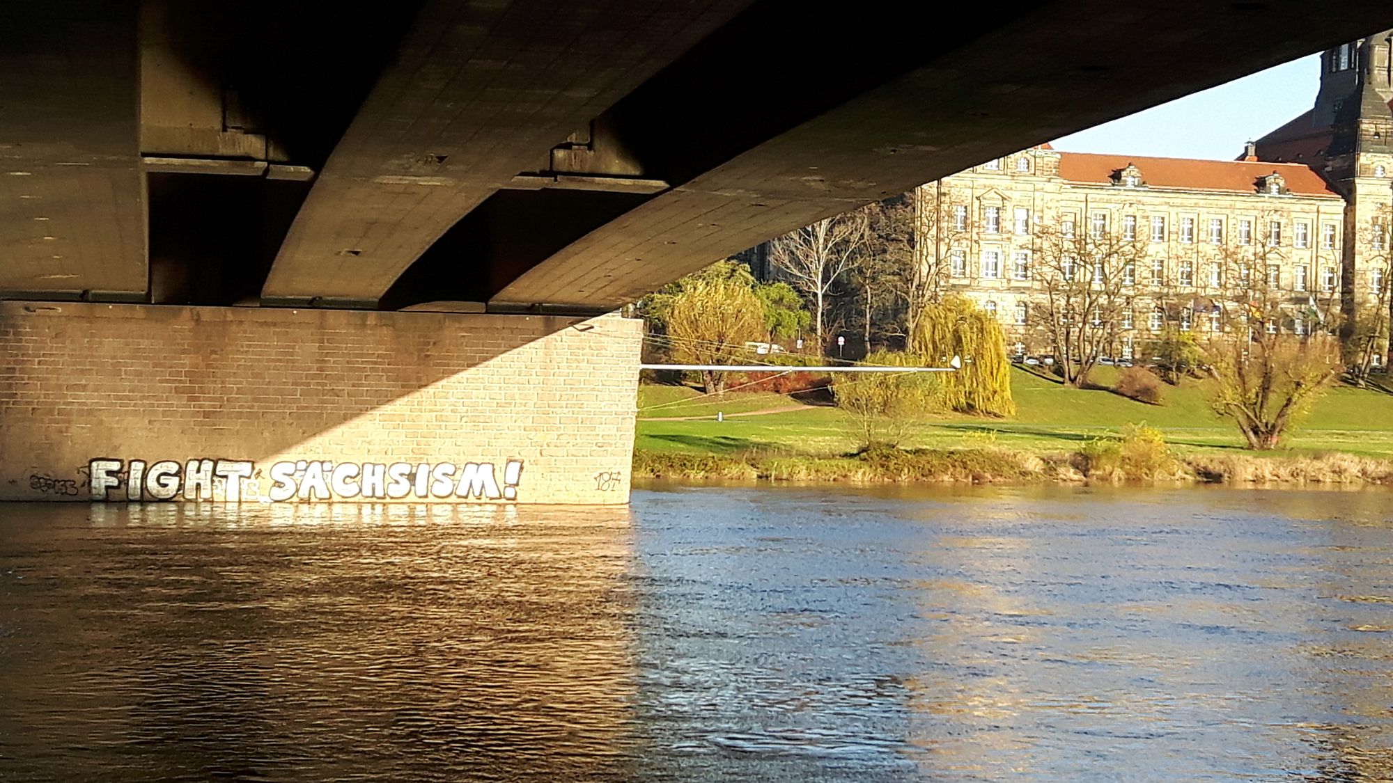 Fight Sächsism! - Foto vom Herbst 2017: Dietrich Herrmann