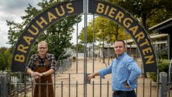 Holger Stark und Benjamin Hamm brauen künftig am Waldschlösschen - Foto: PR