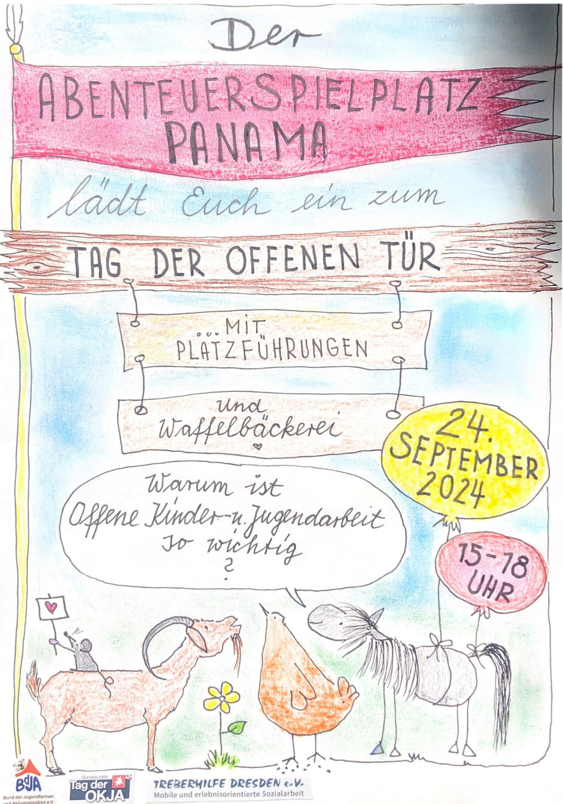 Tag der Offenen Tür im Panama am 24. September - Grafik: Panama