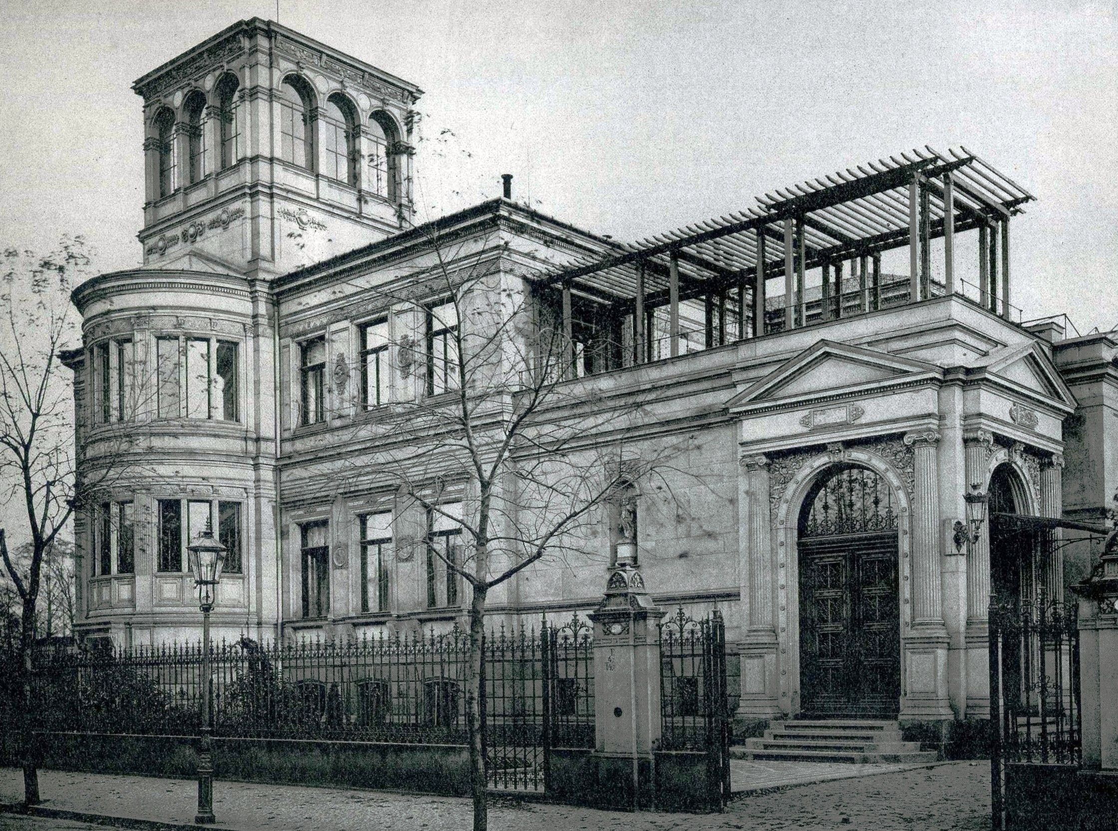 In dieser Villa in der Beuststraße lebte Johann Meyer - Foto: gemeinfrei