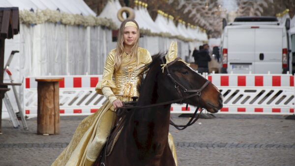 Sie ist in diesem Jahr die Goldene Reiterin - Lilly Baumann - Foto: Anton Launer