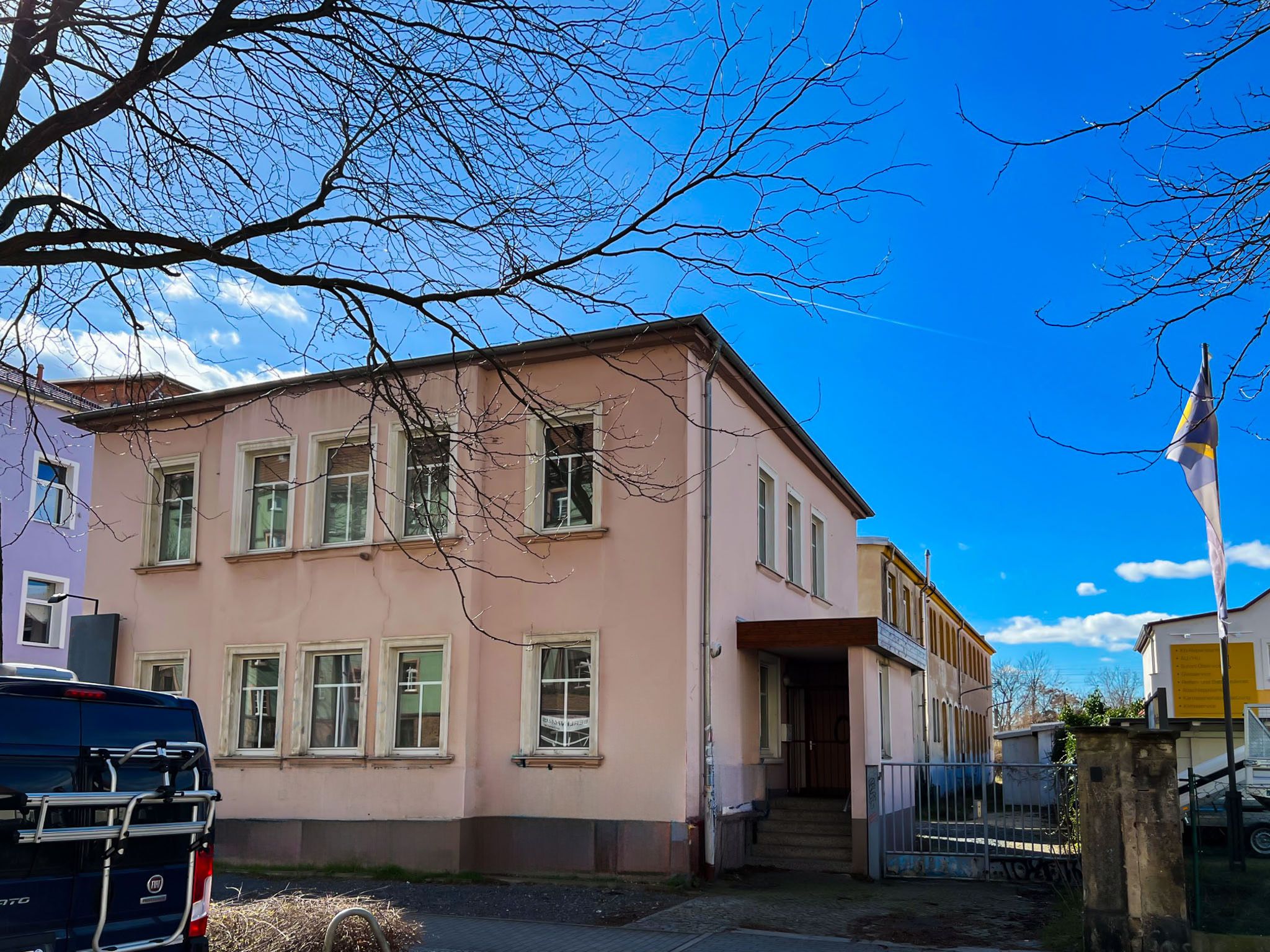 Das Werkstatthaus in Pieschen wird künftig für experimentelles und künstlerisches Lernen genutzt. Foto: Basti Winter.