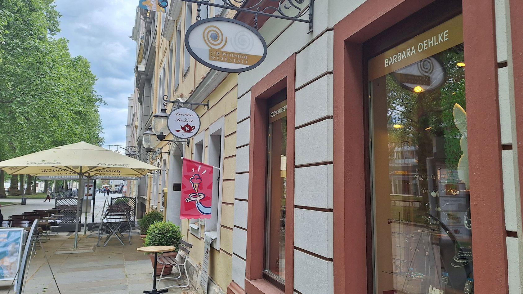 Seit 2001 findet man die Goldschmiedewerkstatt in der Hauptstraße.