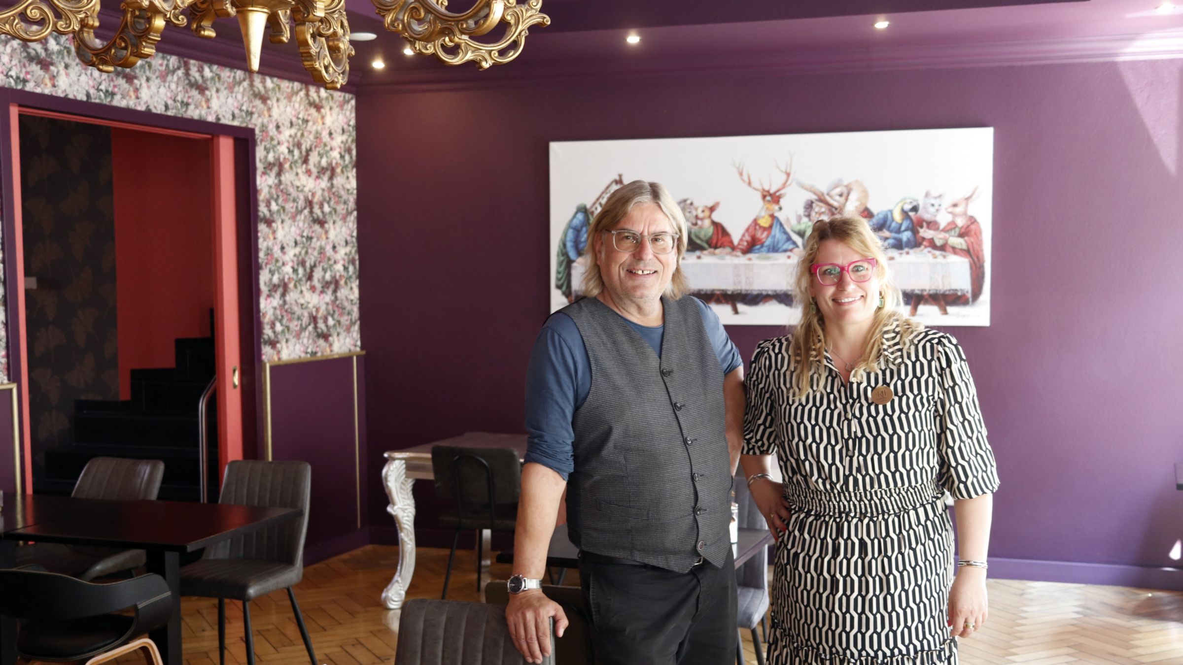 Führen das Hotel familiär: Vater Ferenc und Tochter Luisa Weidel - Foto: Anton Launer