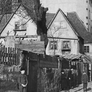 Blockhausgässchen um die Jahrhundertwende