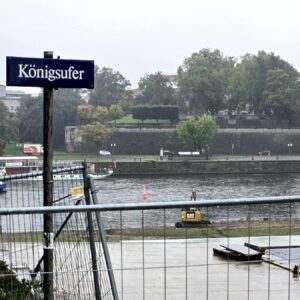 Aktueller Zustand: Königsufer ohne Brücke - Foto: Anton Launer