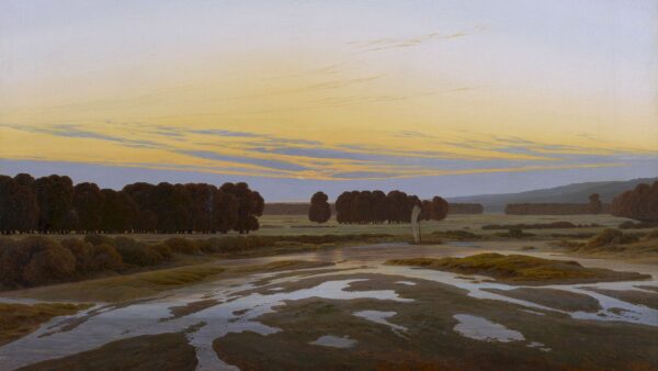 Caspar David Friedrich - Großes Gehege - Öl auf Leinwand, 1832 - Foto: SKD Elke Estel, Hans-Peter KLut