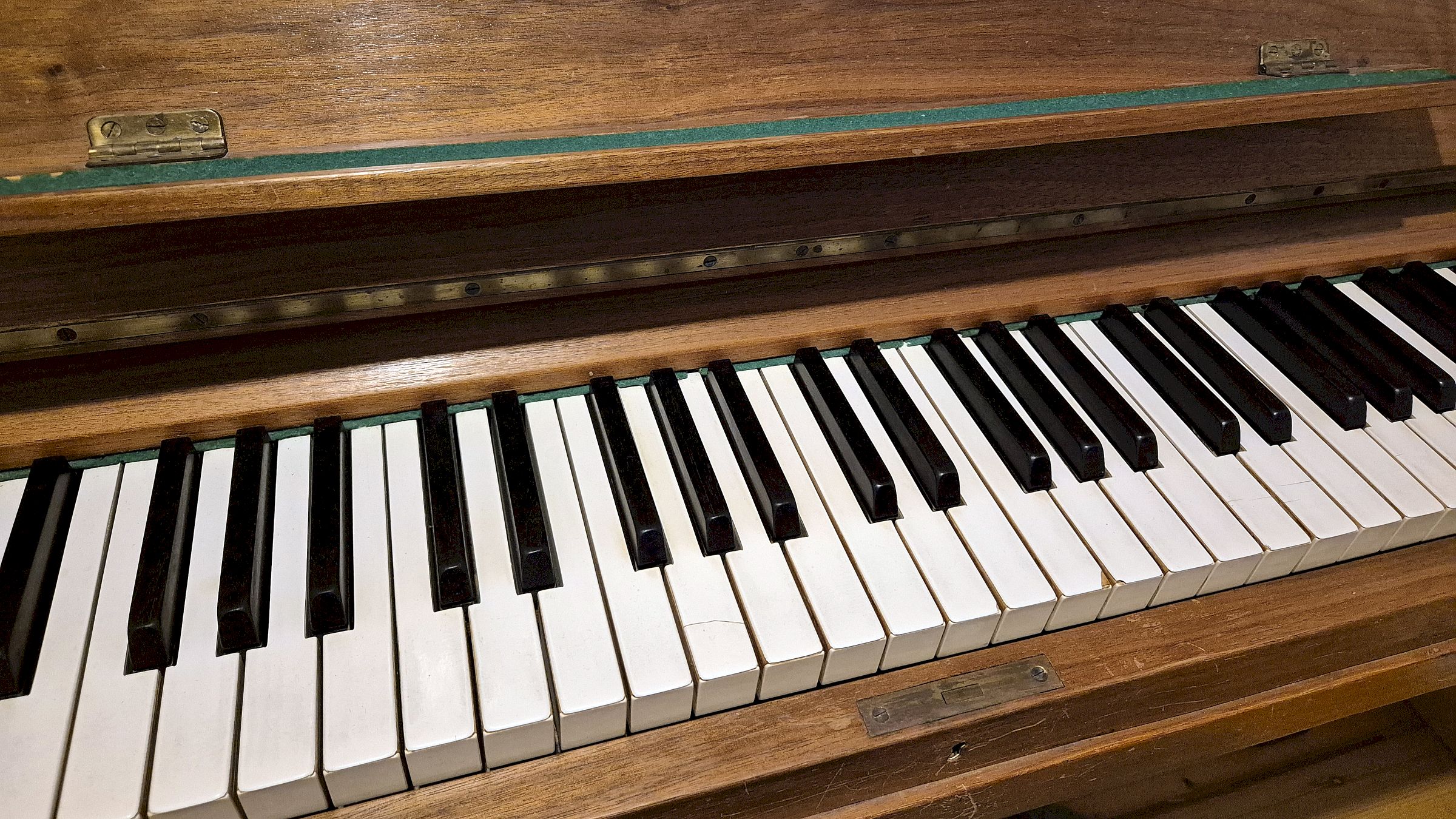 Es ist noch bespielbar, müsste wohl aber gestimmt werden. Foto: privat