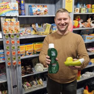 Johannes Gabel ist der neue Inhaber des Spezialitätengeschäfts an der Bautzner Straße