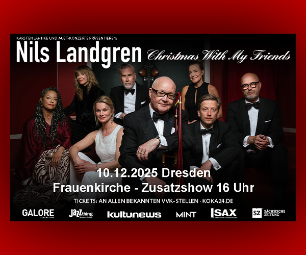    Nils Landgren am 10. Dezember in der Frauenkirche