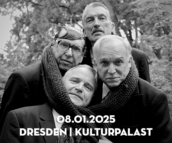 Ulrich Tukur und die Rhythmus-Boys am 8. Januar im Kulturpalast