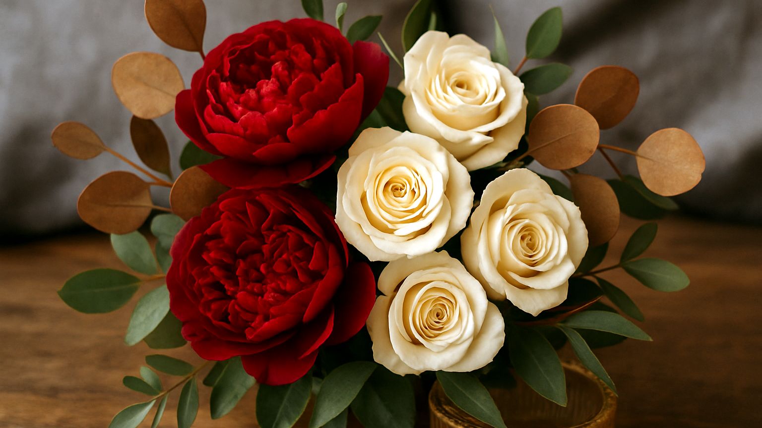 Ein kunterbunter Blumenstrauß - Foto: KI