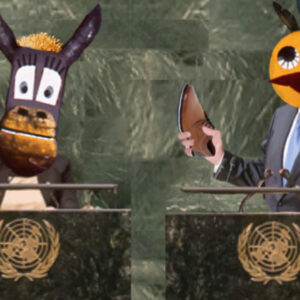 UNOs "Kindergeburtstag" im Socie Der Kuckuck und der Esel in der UNO.