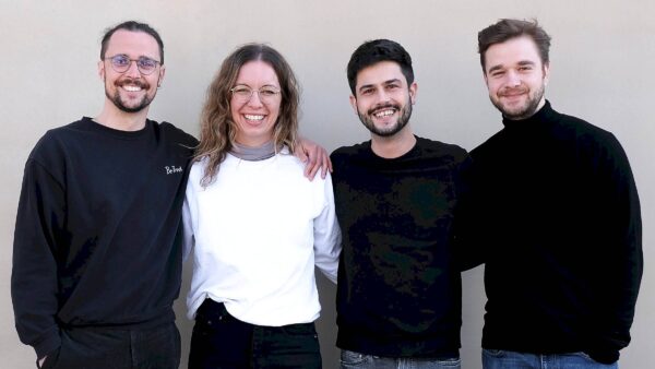 Nicama-Gründungsteam Jannis, Luca, Zeno, Leander (v.l.n.r.) - Foto: Nicama