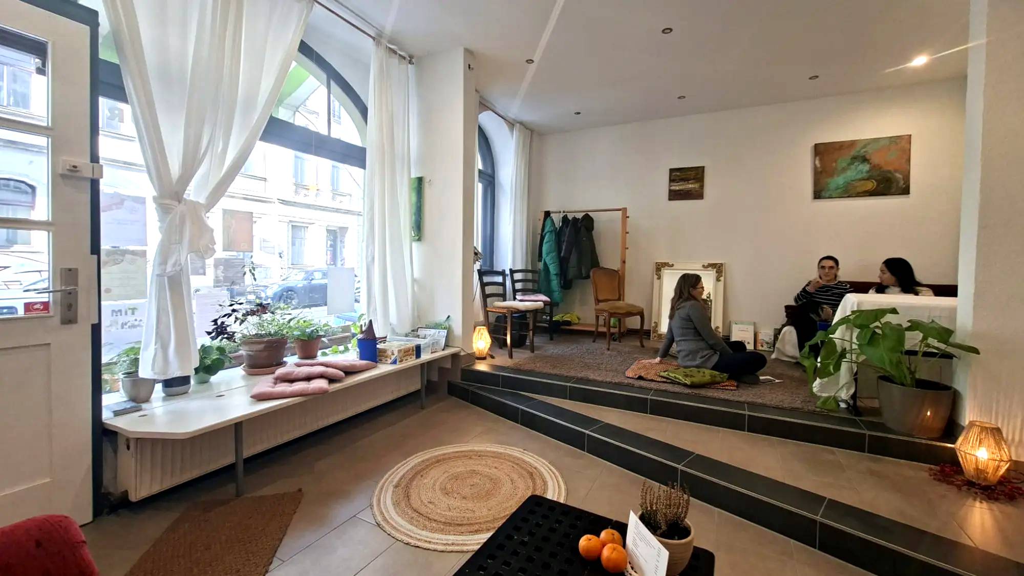 Der Workshop findet in gemütlicher Atmosphäre statt. Foto: Jakub Gawlik