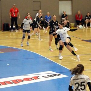 Niederlage in Zwickau: Sportis unterliegen knapp Fast jeder Wurf ein Treffer, Katja Kaden war mit 14 Treffern die Torschützenkönigin der Party. Foto Sportfreunde 01